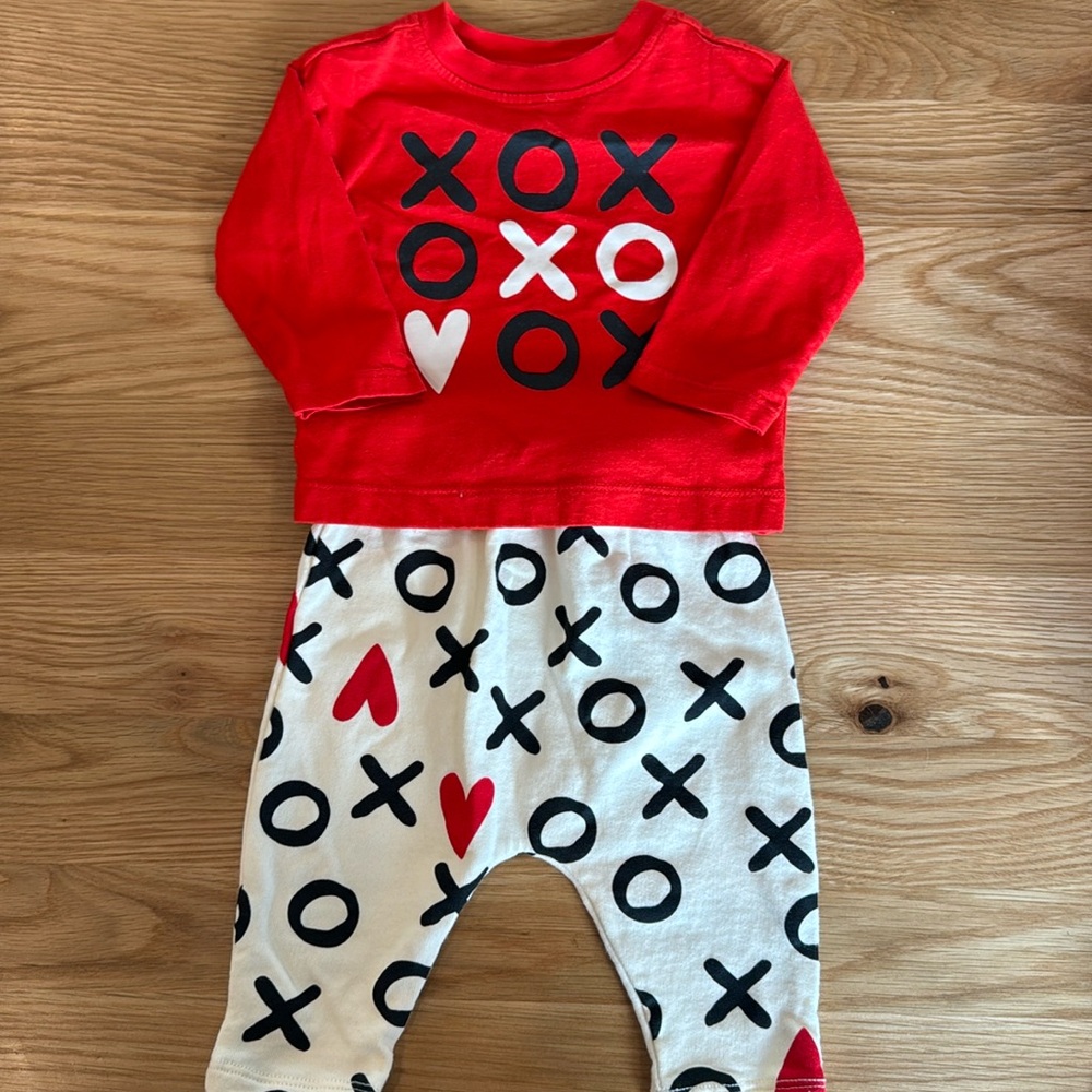 Hanna Andersson XOXO Set, 3-6 months